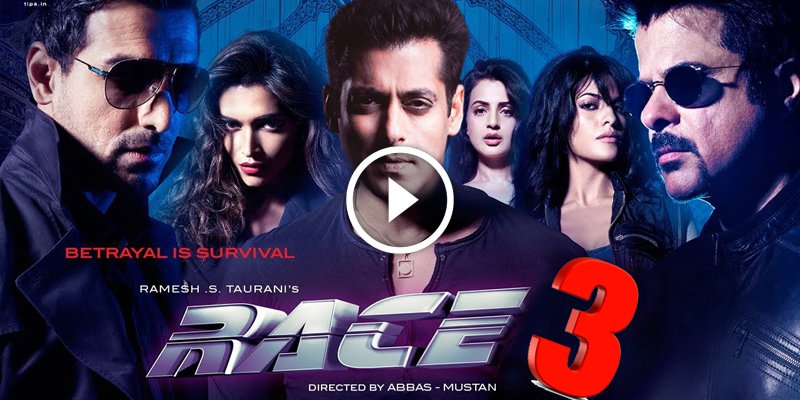 *Race 3/Race 3 FuLL MoViE'Hindi (2018)'FREE HDRip/DVDRip/Blueray